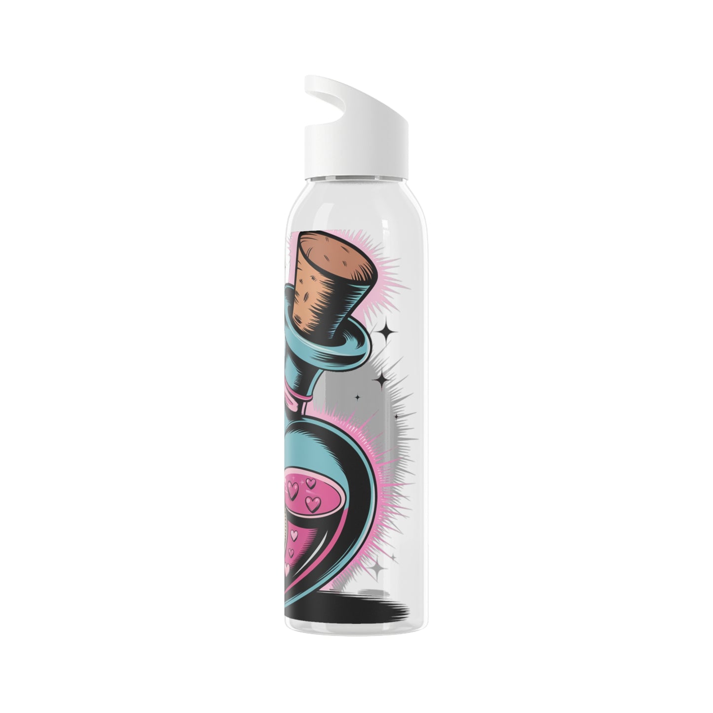 Water Bottle - Love Potion Valentine Design