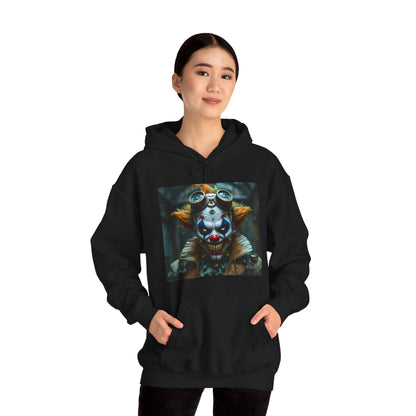 Unisex Steampunk Clown Hoodie: A Fusion of Comfort and Whimsy