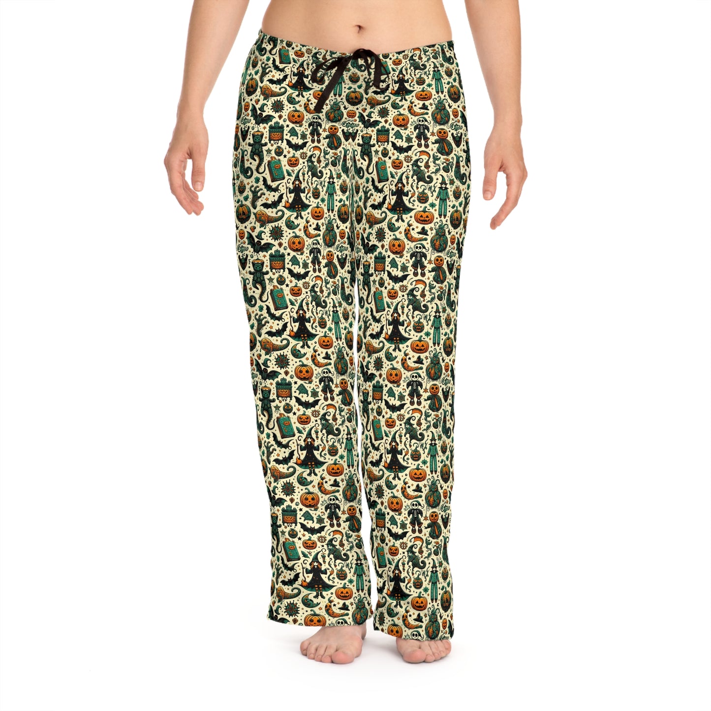 Spooky Chic Women’s Pajama Pants (AOP)