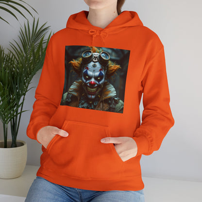 Unisex Steampunk Clown Hoodie: A Fusion of Comfort and Whimsy