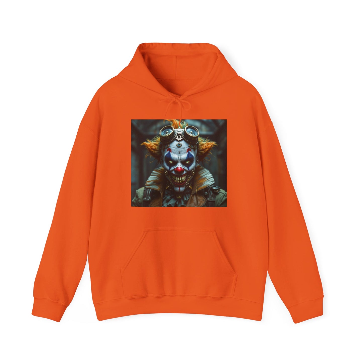 Unisex Steampunk Clown Hoodie: A Fusion of Comfort and Whimsy