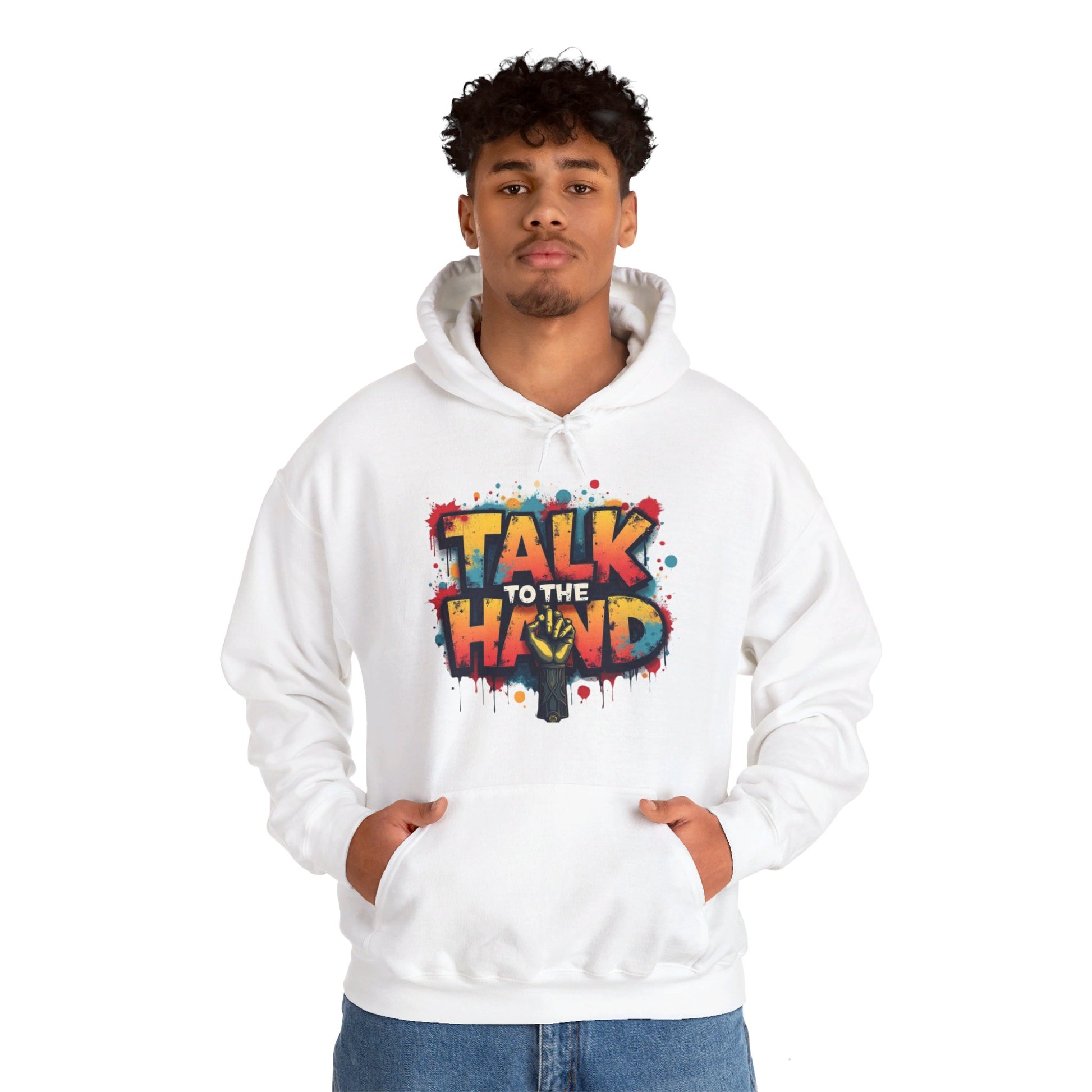 The Hand Unisex Heavy Blend™ Hooded Sweatshirt Printify