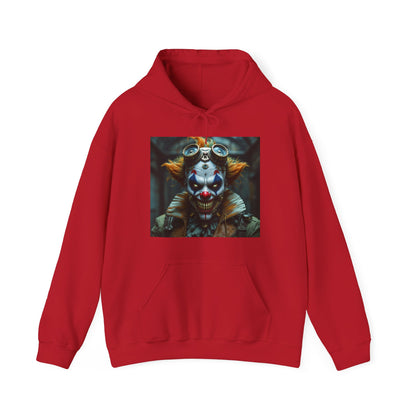 Unisex Steampunk Clown Hoodie: A Fusion of Comfort and Whimsy