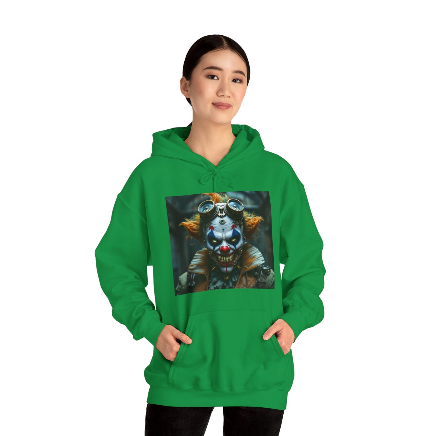 Unisex Steampunk Clown Hoodie: A Fusion of Comfort and Whimsy