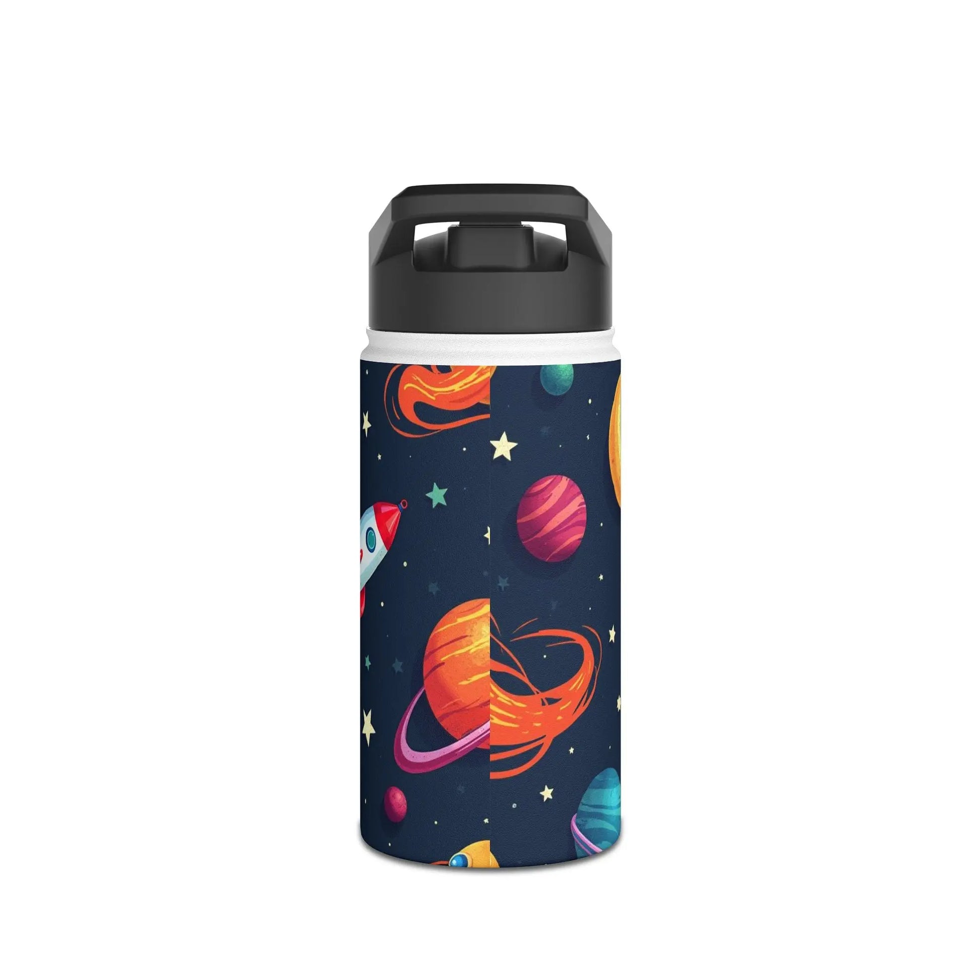 Galaxy Steel Water Bottle, Standard Lid Printify