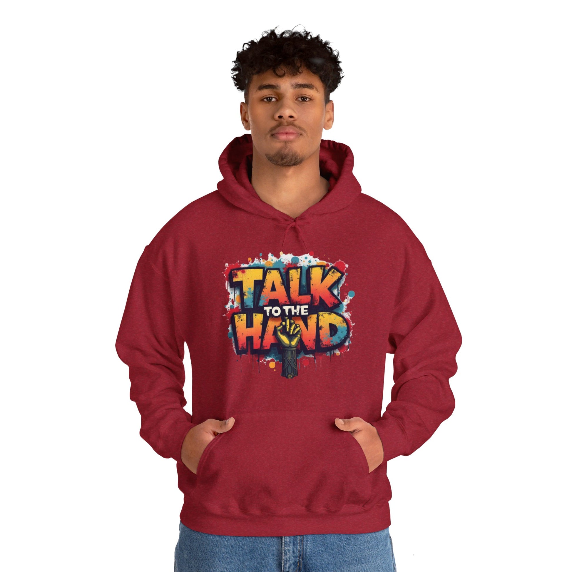 The Hand Unisex Heavy Blend™ Hooded Sweatshirt Printify