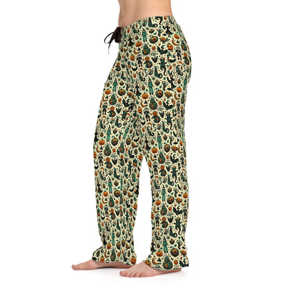 Spooky Chic Women’s Pajama Pants (AOP)