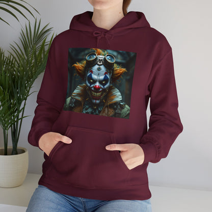 Unisex Steampunk Clown Hoodie: A Fusion of Comfort and Whimsy