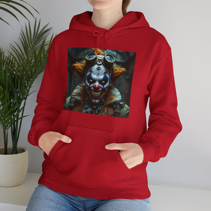 Unisex Steampunk Clown Hoodie: A Fusion of Comfort and Whimsy