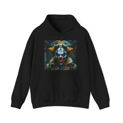 Unisex Steampunk Clown Hoodie: A Fusion of Comfort and Whimsy